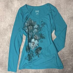 Y2k Style Floral Print Long Sleeve